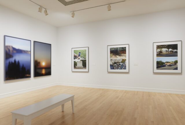 Picture of Catherine Opie exhibition. Photographs by Catherine Opie.