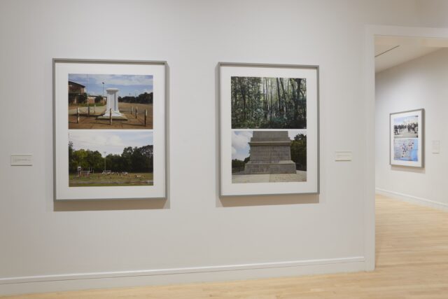 Picture of Catherine Opie exhibition. Photographs by Catherine Opie.