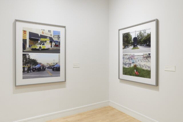 Picture of Catherine Opie exhibition. Photographs by Catherine Opie.